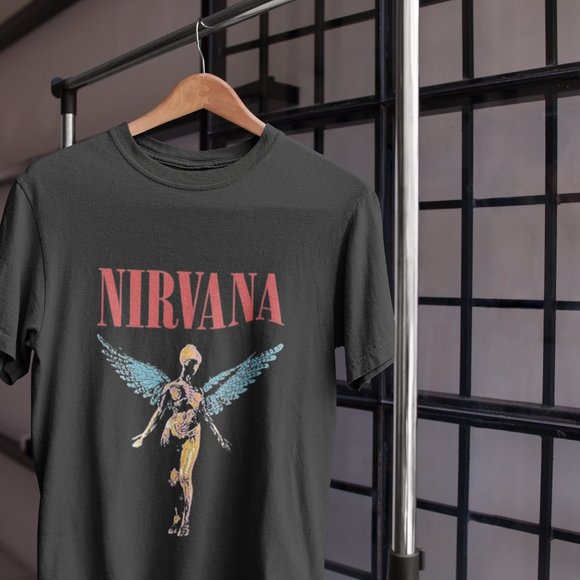 Nirvana Inutero Reprint T-Shirt - Picture 1 of 2